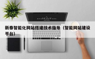 安顺新泰智能化网站搭建技术指导（智能网站建设平台）